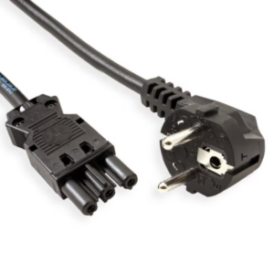 GST18 netsnoer met randaarde 3x1,5mm² 1,5 meter zwart
